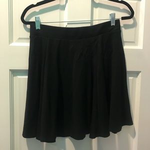 H&M Black circle skirt